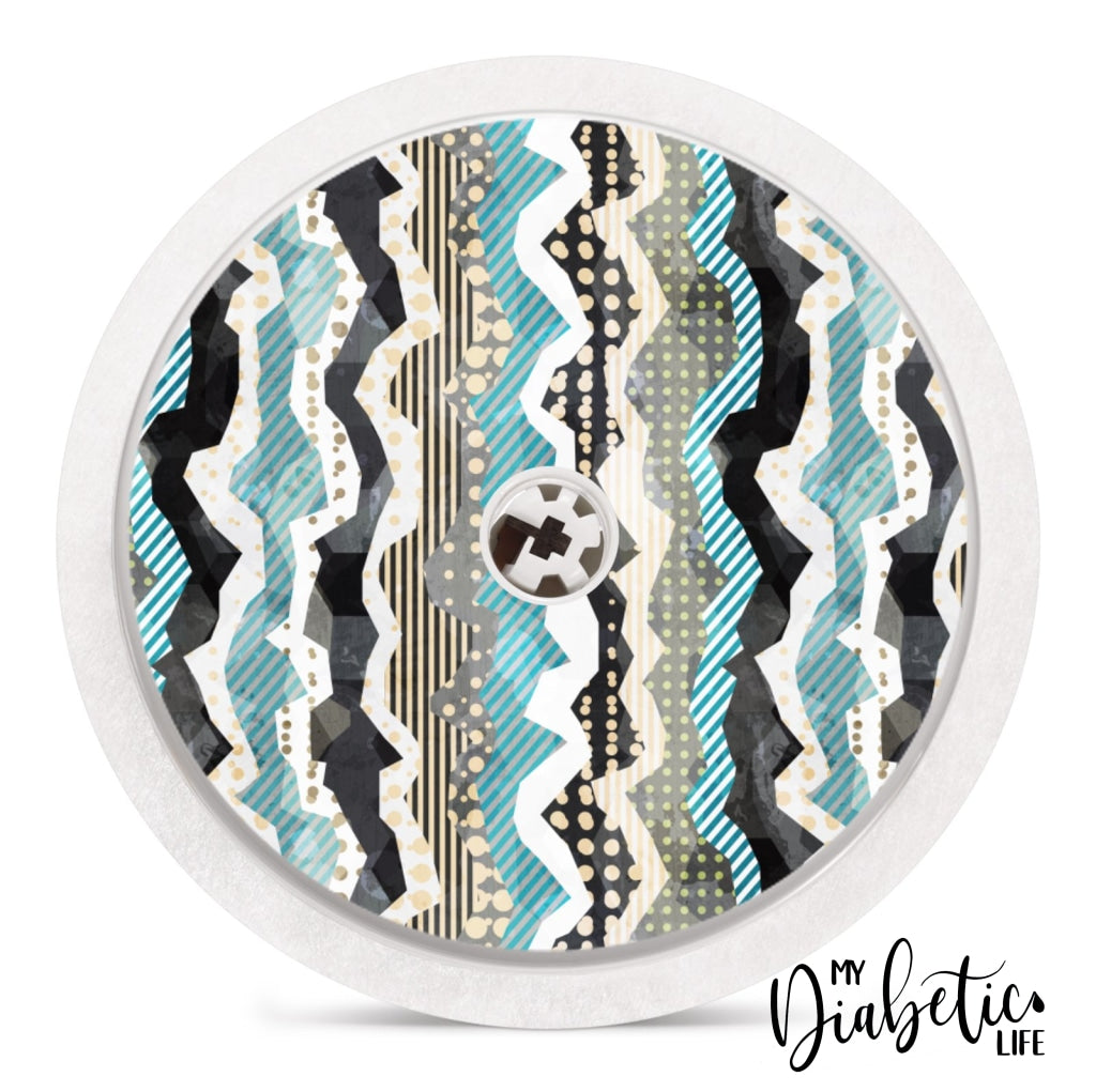 Torn - Freestyle Libre Sensor Peel Skin And Decal Fgm/cgm Sticker