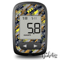 Tracks - Accu-Chek Guide Me Peel Skin And Decal Glucose Meter Sticker