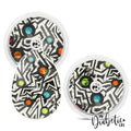 Tribal Two - Bubble Reader Sticker Smart