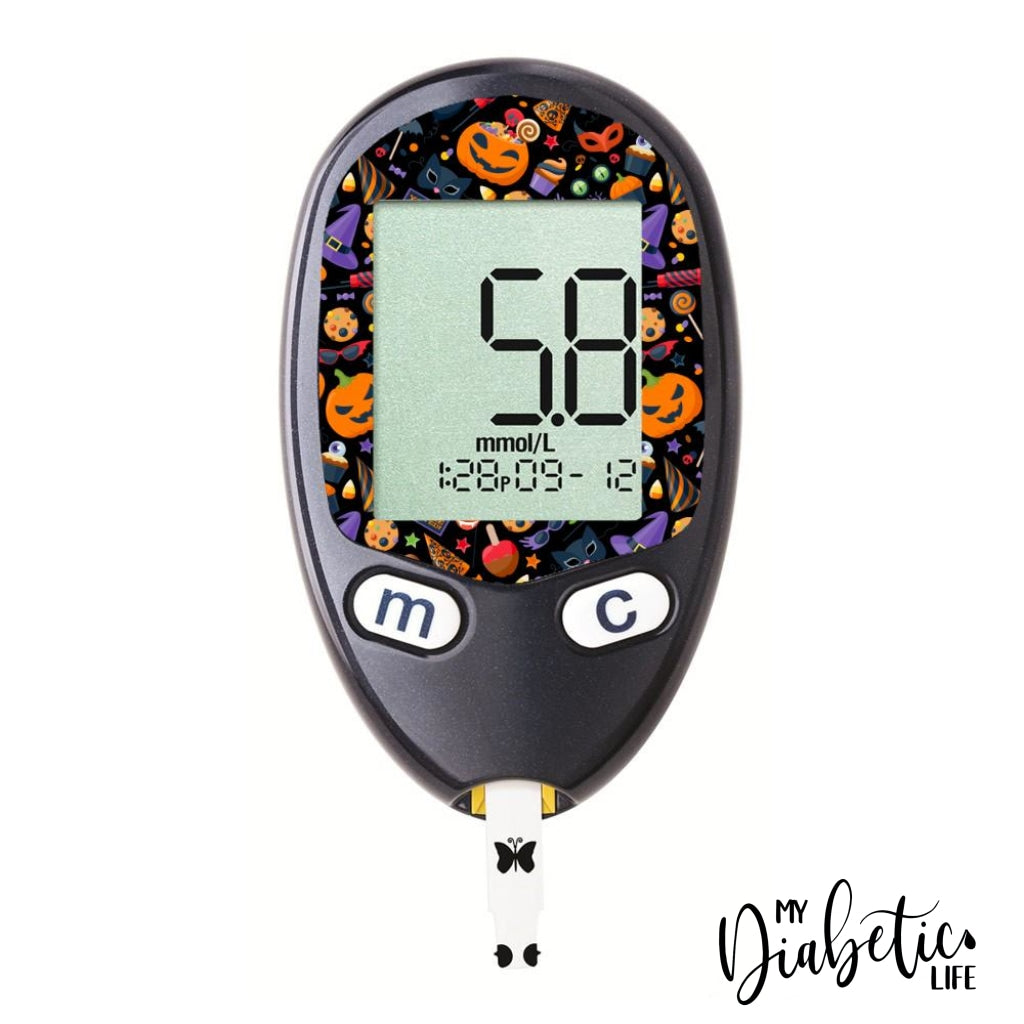 Trick Or Treat - Freestyle Freedom Lite Peel Skin And Decal Glucose Sticker Freestyle Lite