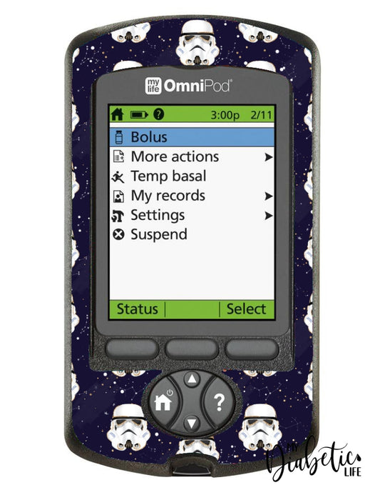 Troopers - Omnipod Pdm Sticker