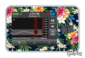 Hibiscus - Tandem Tslim x2 Pump Peel, skin and Decal, insulin pump sticker - MyDiabeticLife
