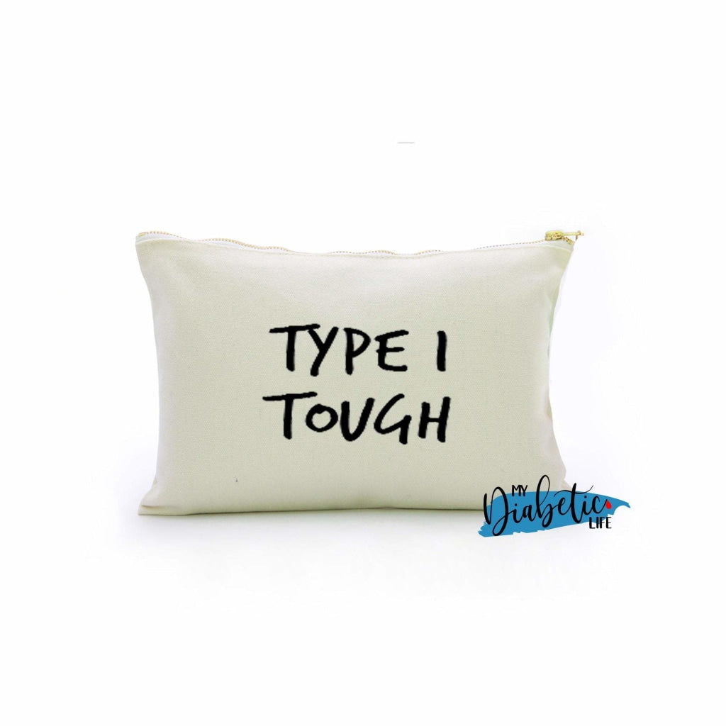 Type 1 Tough - Insulin test kit bag, diabetes accessories, storage bag for medication - MyDiabeticLife