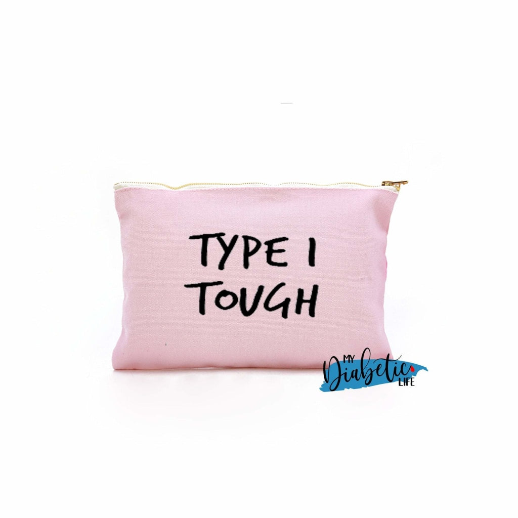 Type 1 Tough - Insulin test kit bag, diabetes accessories, storage bag for medication - MyDiabeticLife