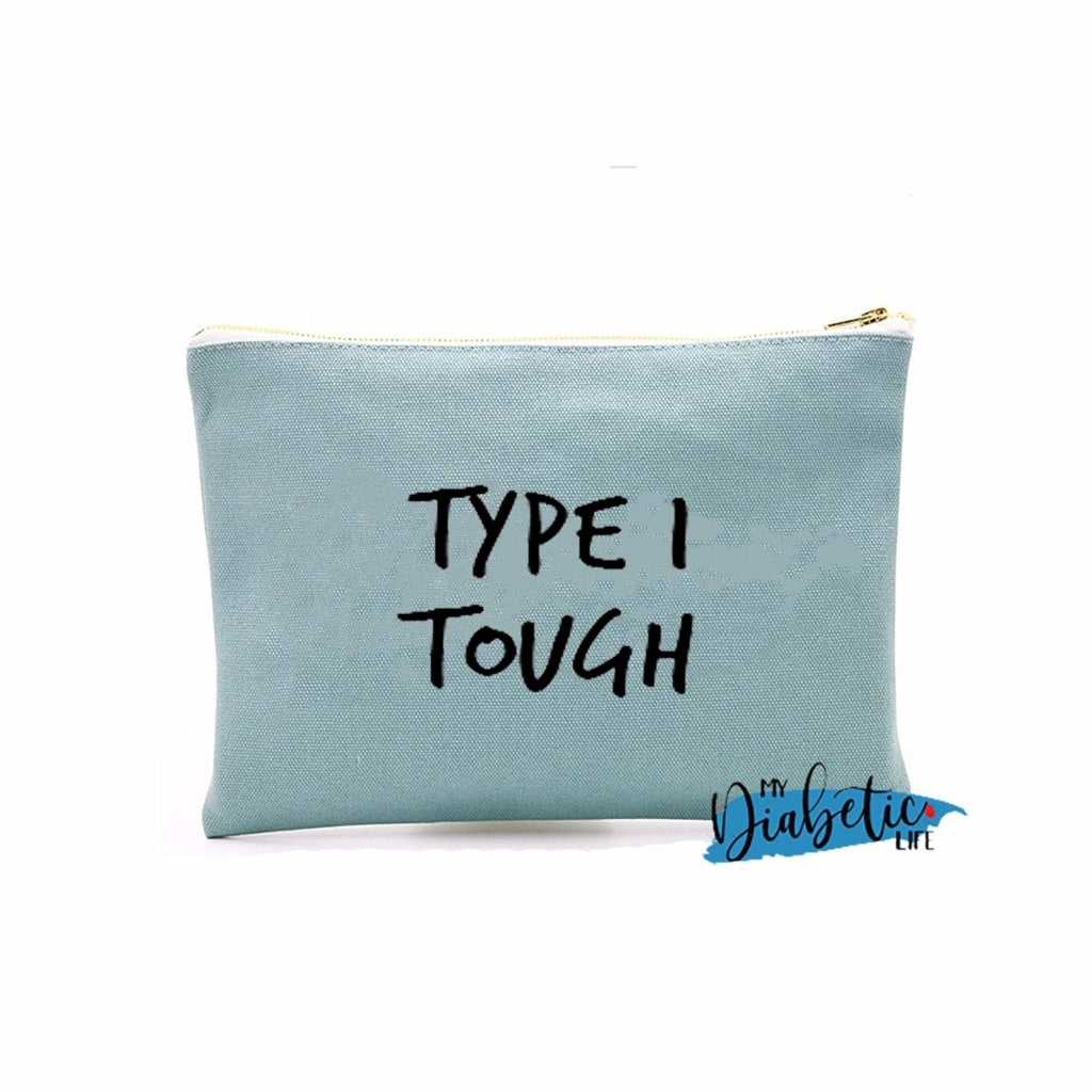 Type 1 Tough - Insulin test kit bag, diabetes accessories, storage bag for medication - MyDiabeticLife