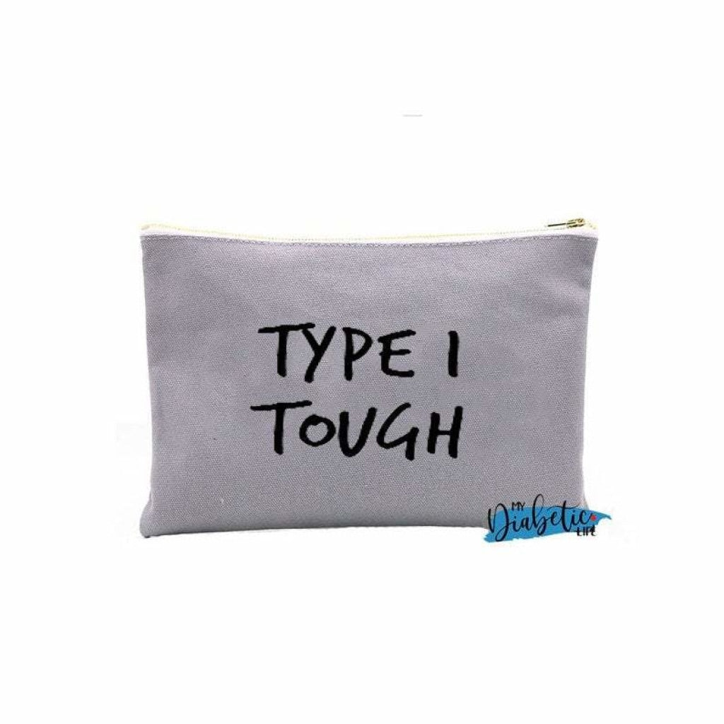 Type 1 Tough - Insulin test kit bag, diabetes accessories, storage bag for medication - MyDiabeticLife
