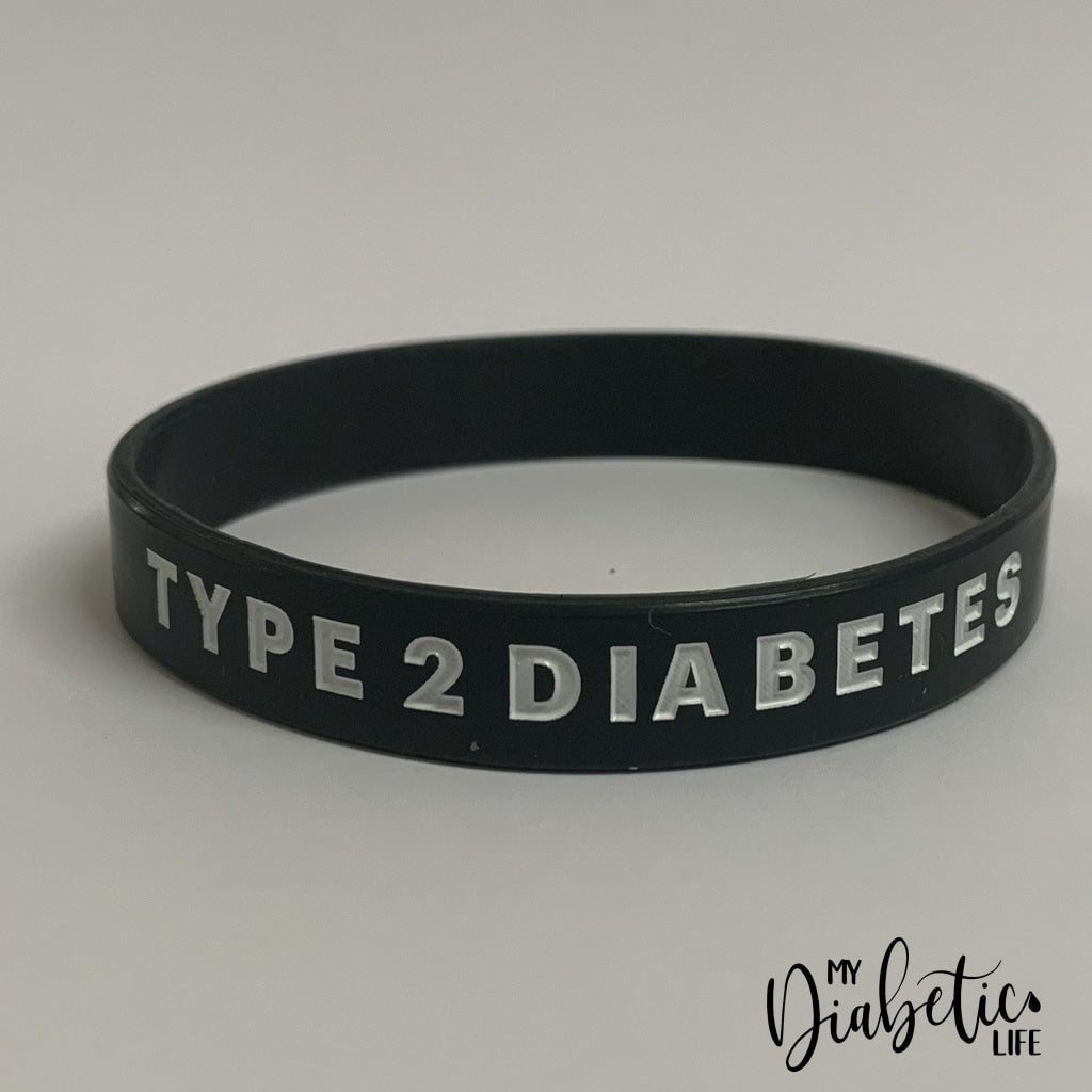 Type 2 Medical Id Wristband Black
