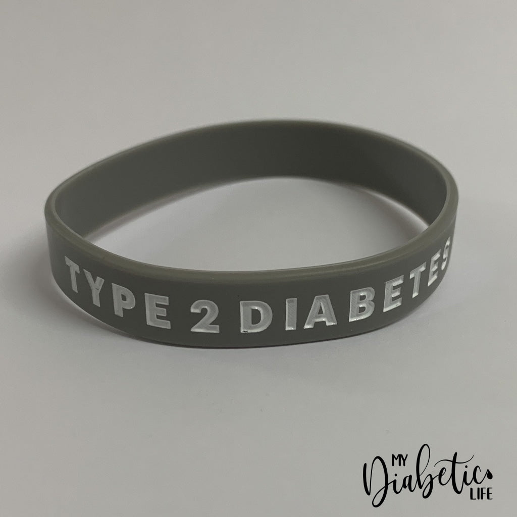 Type 2 Medical Id Wristband Grey