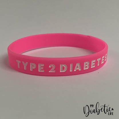 Type 2 Medical Id Wristband Pink
