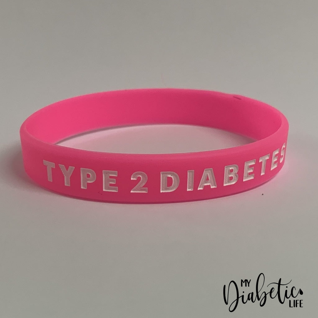 Type 2 Medical Id Wristband Pink