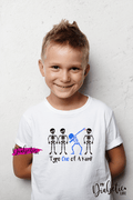 Skeleton Dabbing  - Diabetes awareness, medical conditions, type one diabetic, Basic White tshirt, Kids Graphic Diabetes Tee - MyDiabeticLife