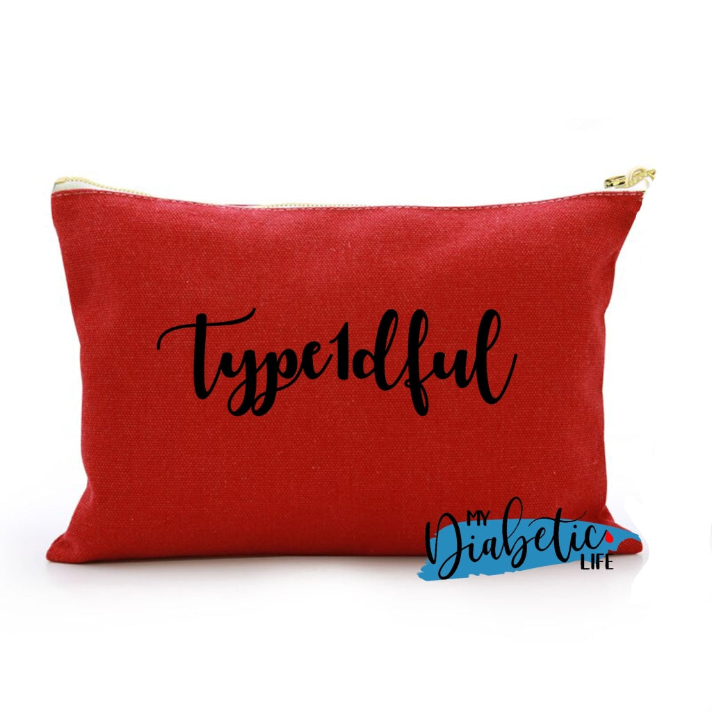 Type1Dful - Carry All Storage Bag Red Storage Bags