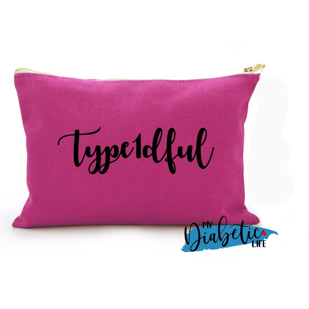 Type1Dful - Carry All Storage Bag Dark Pink Storage Bags