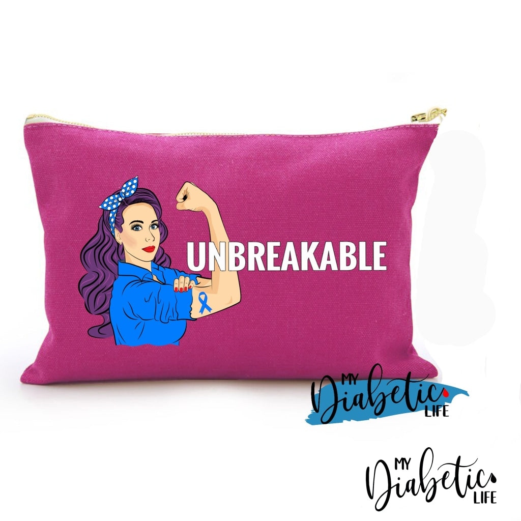 Unbreakable - Carry All Storage Bag Dark Pink Storage Bags