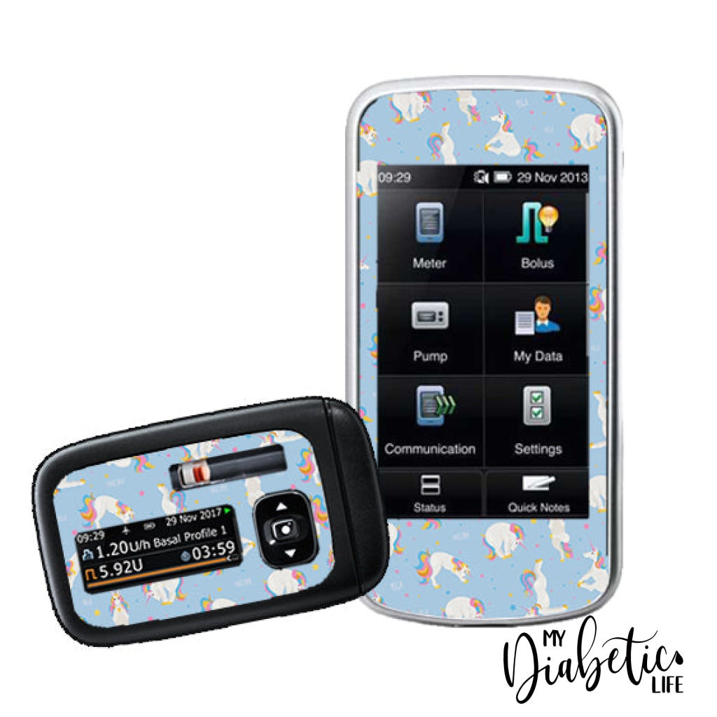 Unicorn Yoga - Accu-Chek Insight & Remote Sticker Pump Accu-Chek