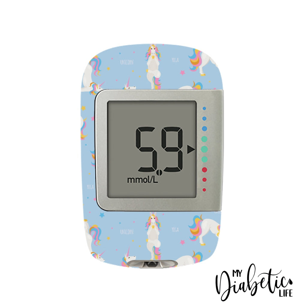 Unicorn Yoga - Accu-Chek Instant S Sticker Accu-Chek