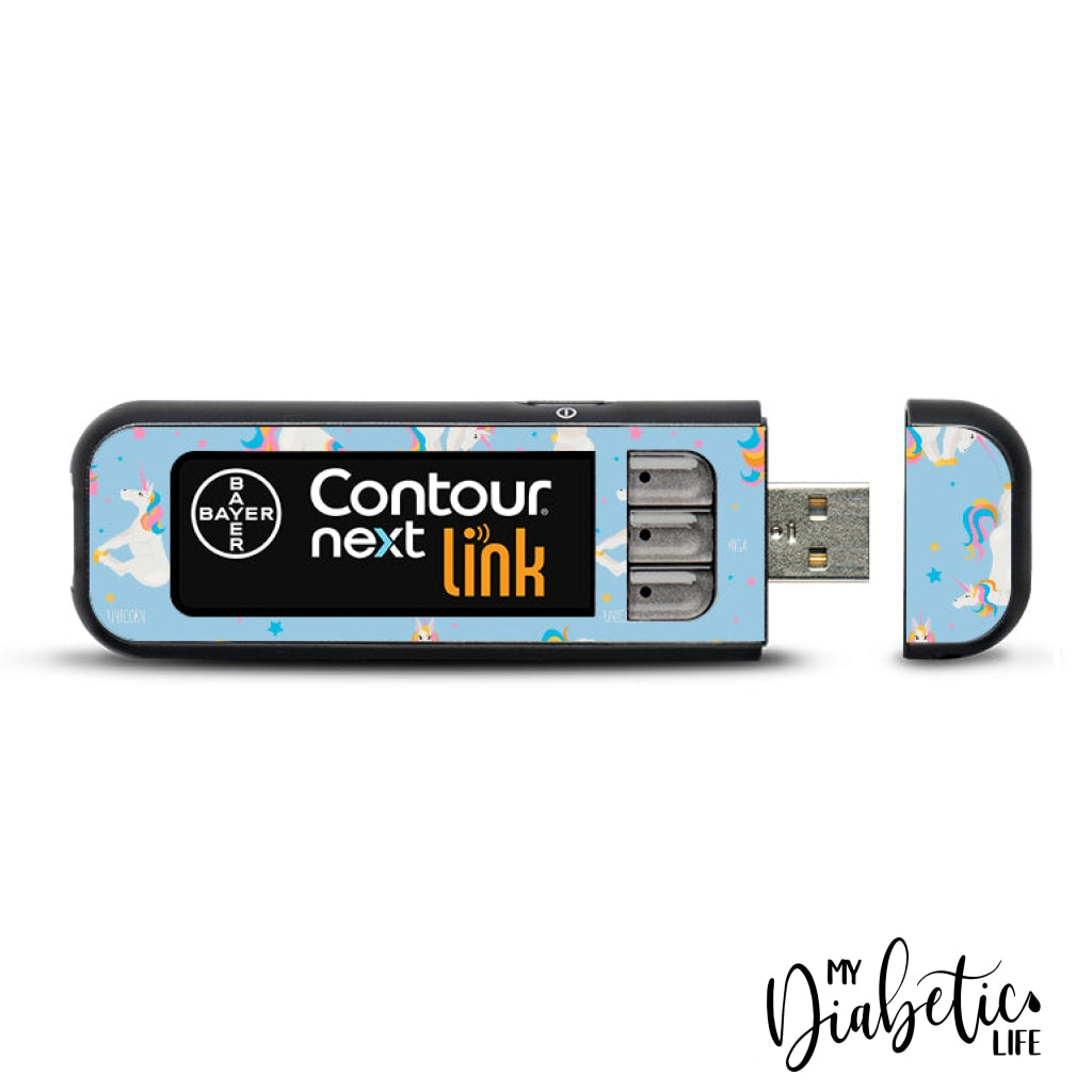 Unicorn Yoga - Contour Next Link Usb Sticker