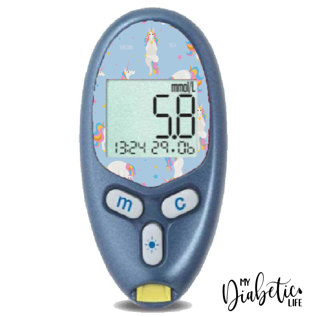 Unicorn Yoga - Freestyle Lite Sticker Freestyle