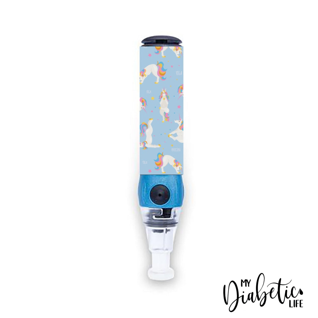 Unicorn Yoga - Genteel Lancing Device Sticker