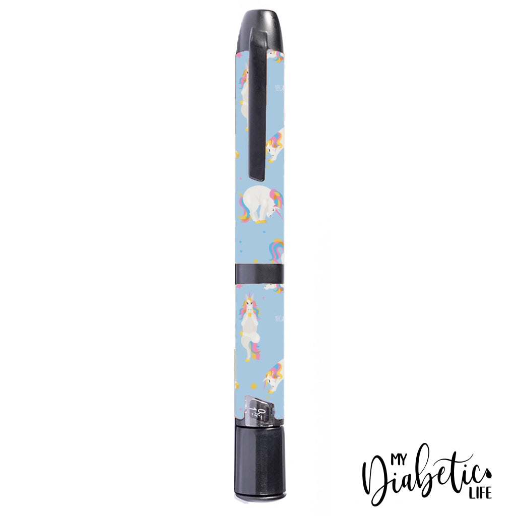 Unicorn Yoga - Inpen Smart Insulin Pen Sticker
