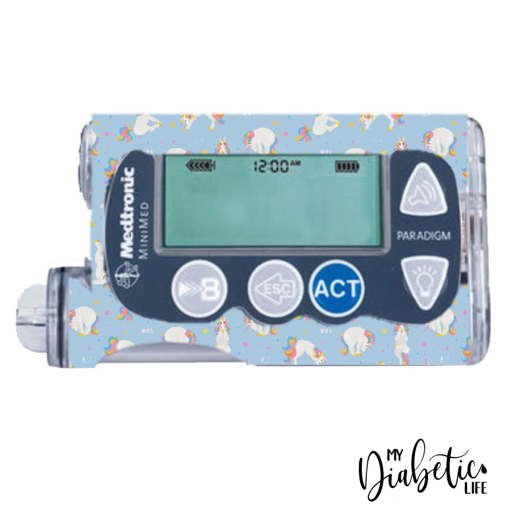 Unicorn Yoga - Medtronic Paradigm Series 7 Sticker
