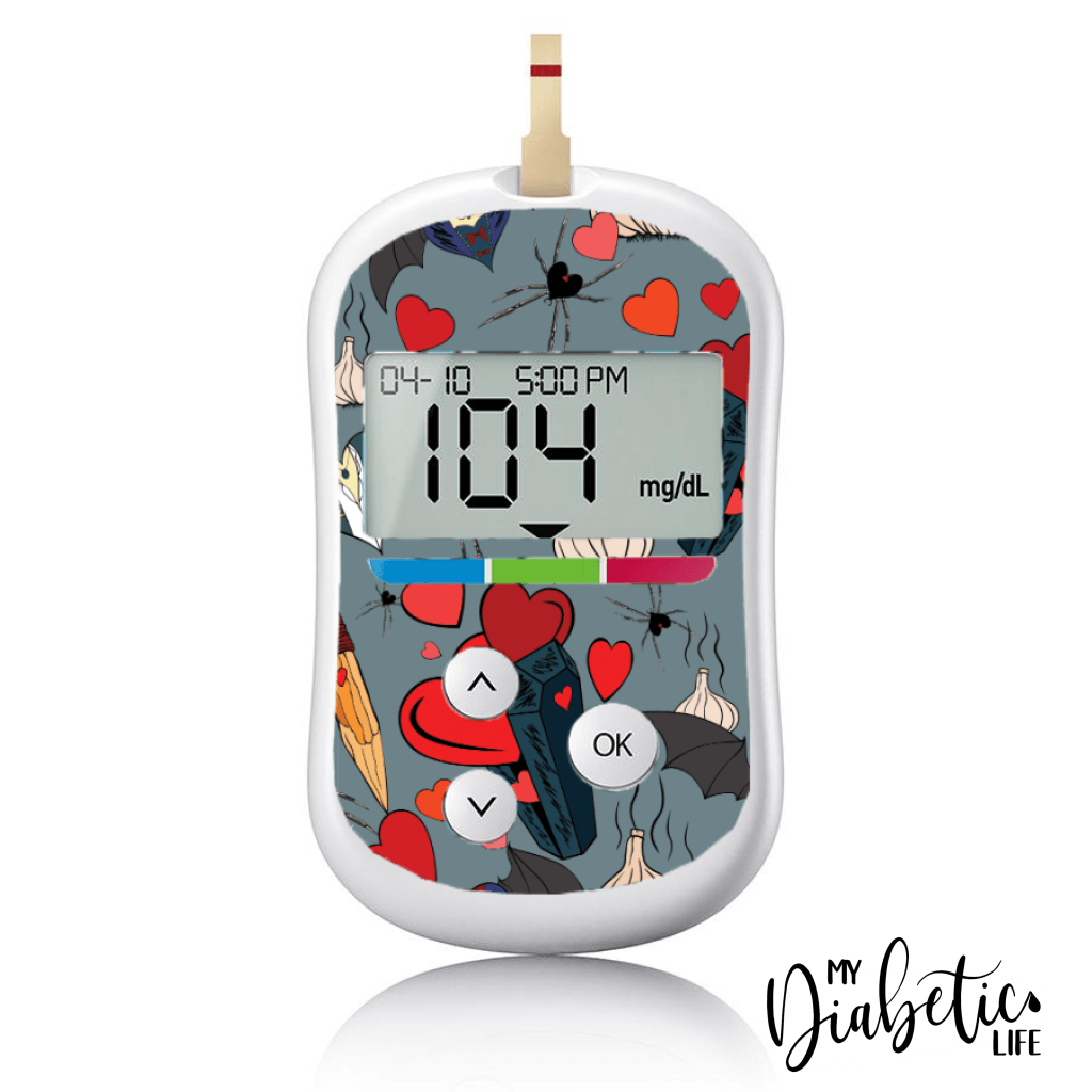 Vampire Twilight Diaries - One Touch Verio Flex Peel, skin and Decal, glucose meter sticker - MyDiabeticLife