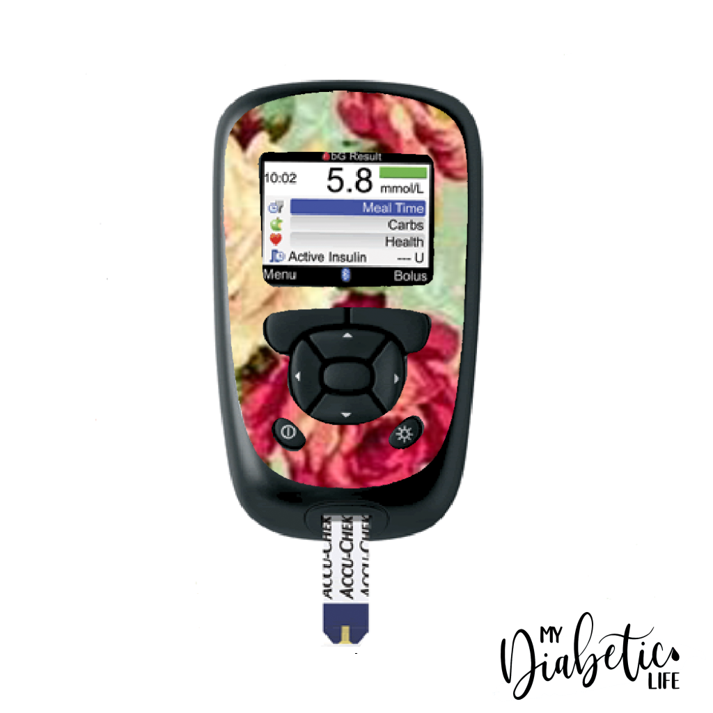 Vintage Roses - Accu-chek Aviva Expert - MyDiabeticLife