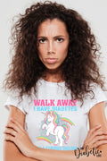 Walk Away I Have Diabetes - Unisex T-Shirt S / White Shirts