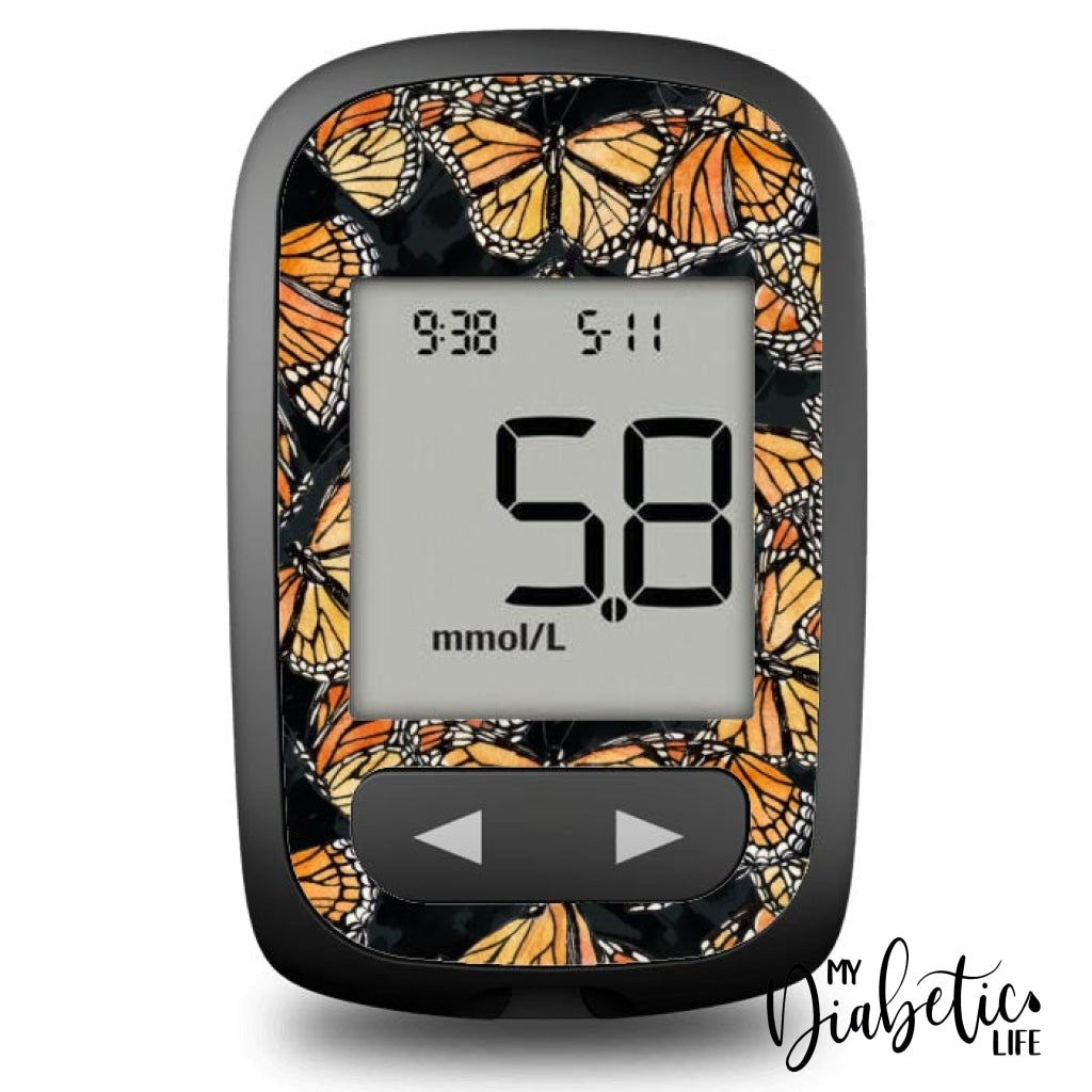 Wandering Monarch - Accu-Chek Guide Me Sticker