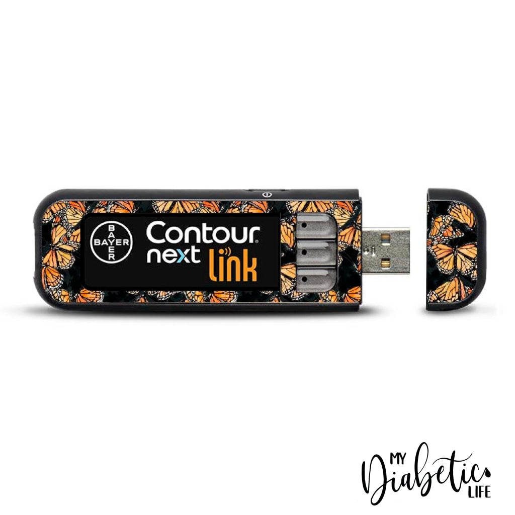 Wandering Monarch - Contour Next Link Usb Sticker