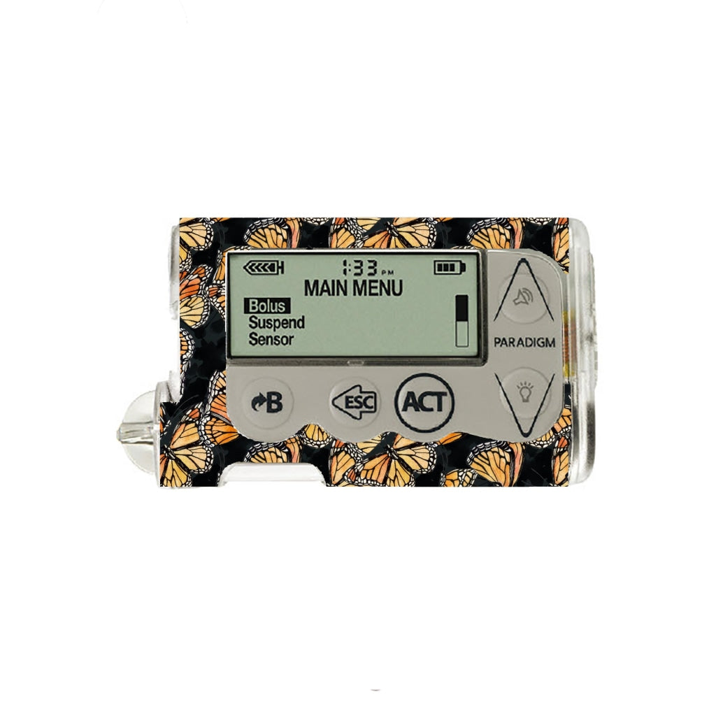 Wandering Monarch - Medtronic Paradigm Series 5 Sticker