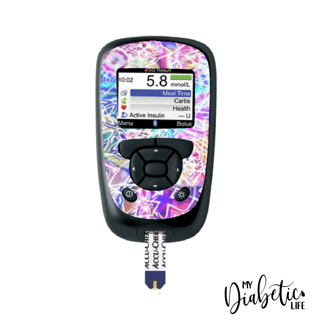 Rainbow Mandala - Accu-chek Aviva Expert - MyDiabeticLife
