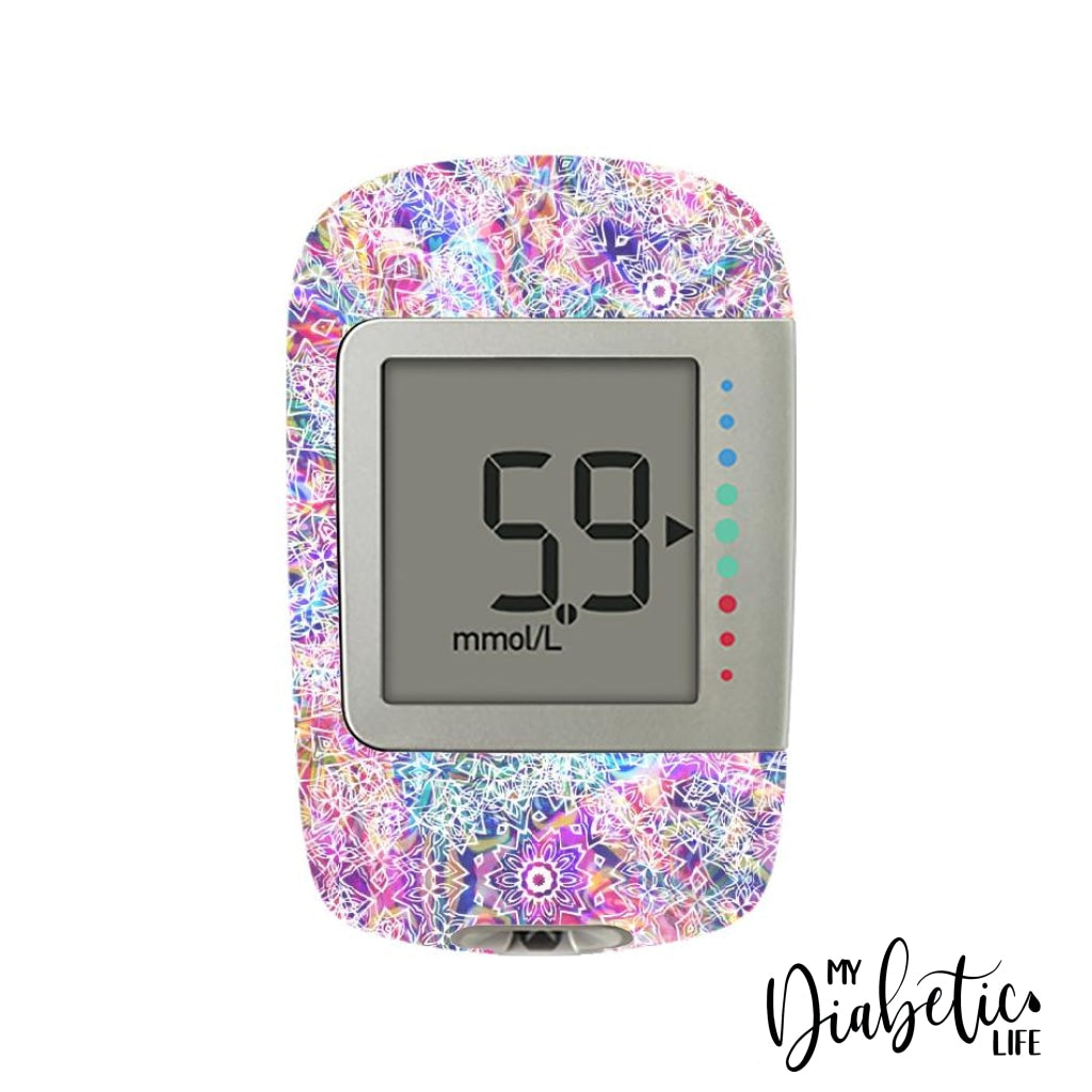 Rainbow Mandala - Accu Chek Instant S Accu-Chek