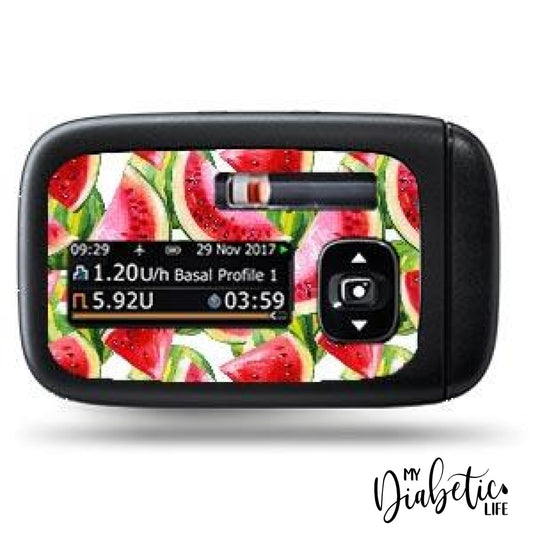 Watermelon Slices - Accu-Chek Insight Peel Skin And Decal Insulin Pump Sticker Accu-Chek