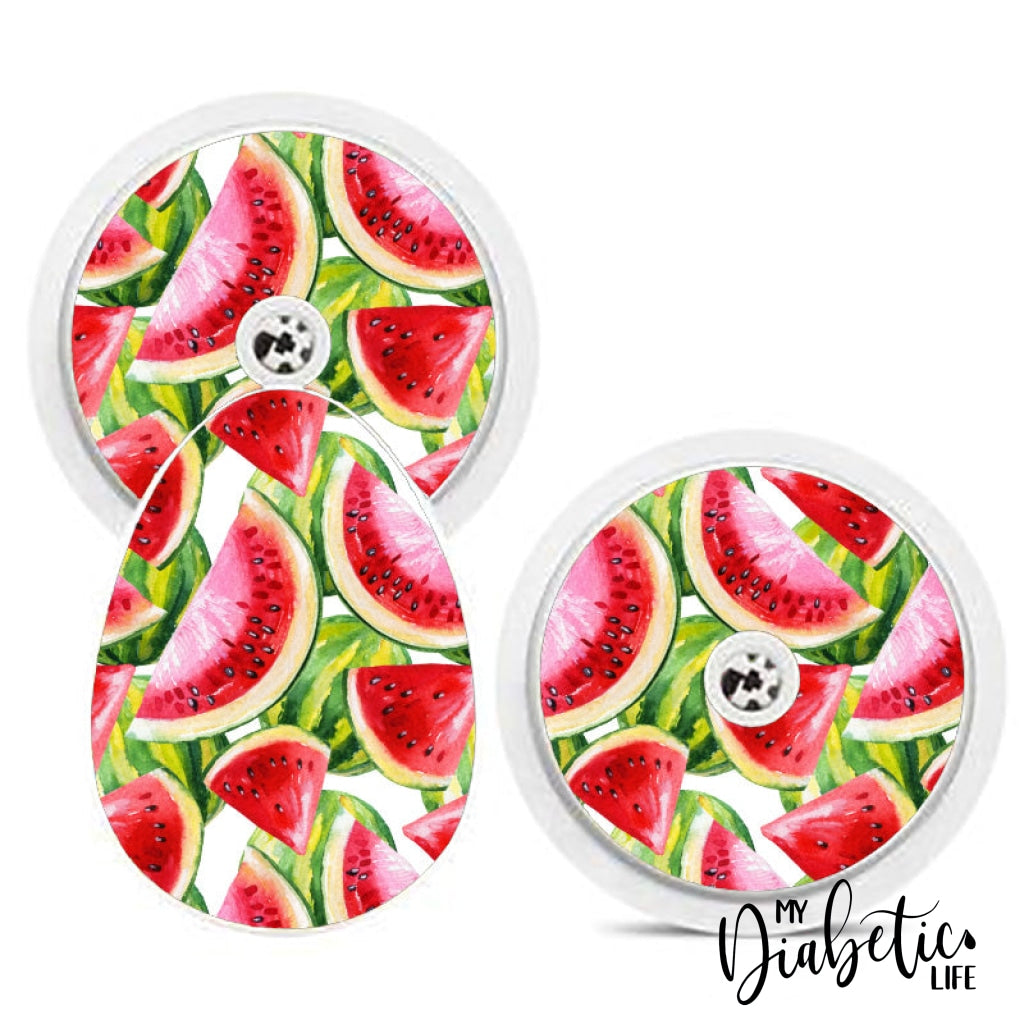 Watermelon Slices - Bubble Reader Sticker Smart
