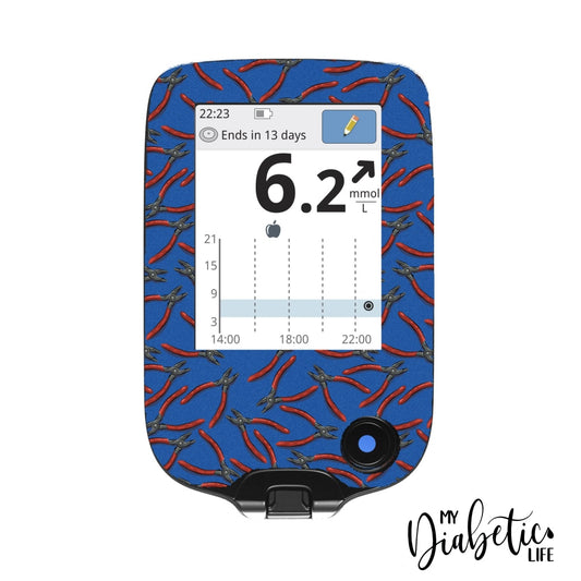 What A Tool - Freestyle Libre Peel Skin And Decal Glucose Meter Sticker Freestyle
