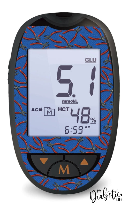 What A Tool! - Glucokey Connect Peel Skin And Decal Glucose Meter Sticker